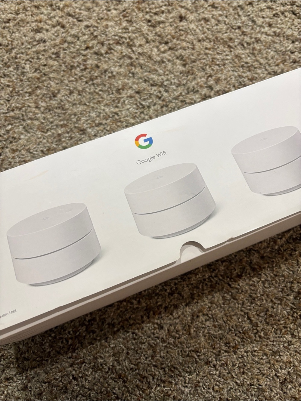 Google WiFi  - White Cylindrical Design